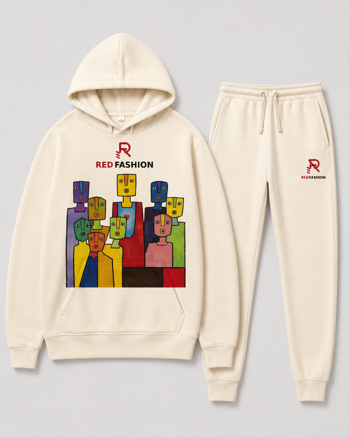 Red Fashion new Gen Z outfit